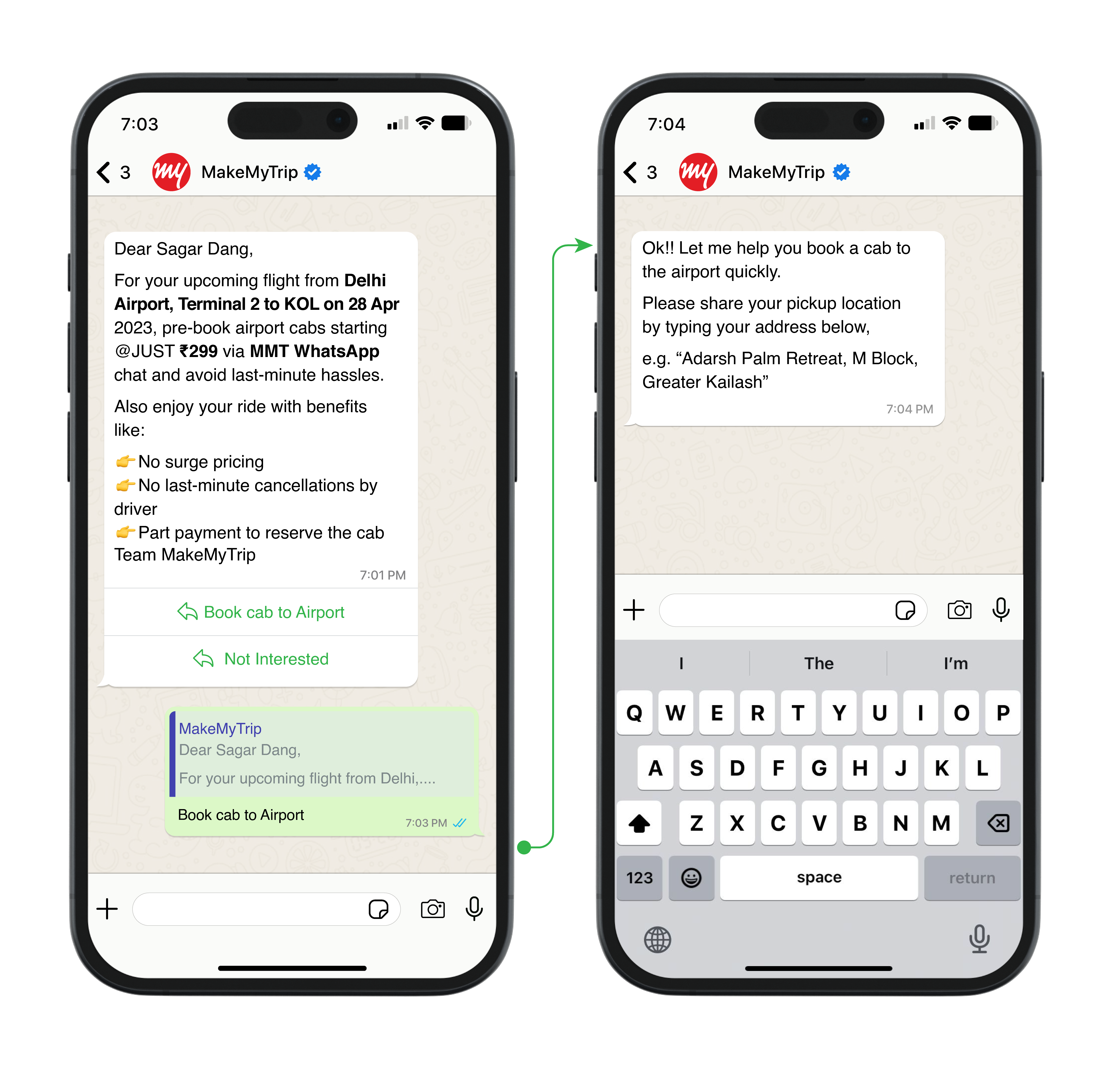 Cab Booking Journey